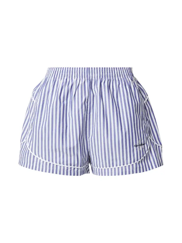 Calvin Klein Underwear Calvin Klein Underwear Pidžama hlače  ljubičasto plava / bijela