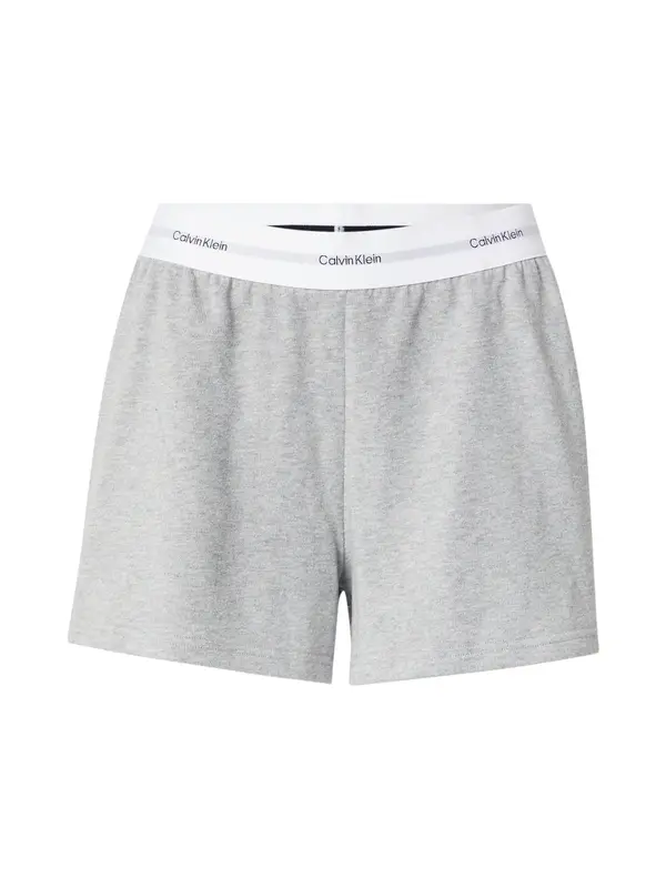Calvin Klein Underwear Calvin Klein Underwear Pidžama hlače  siva / bijela