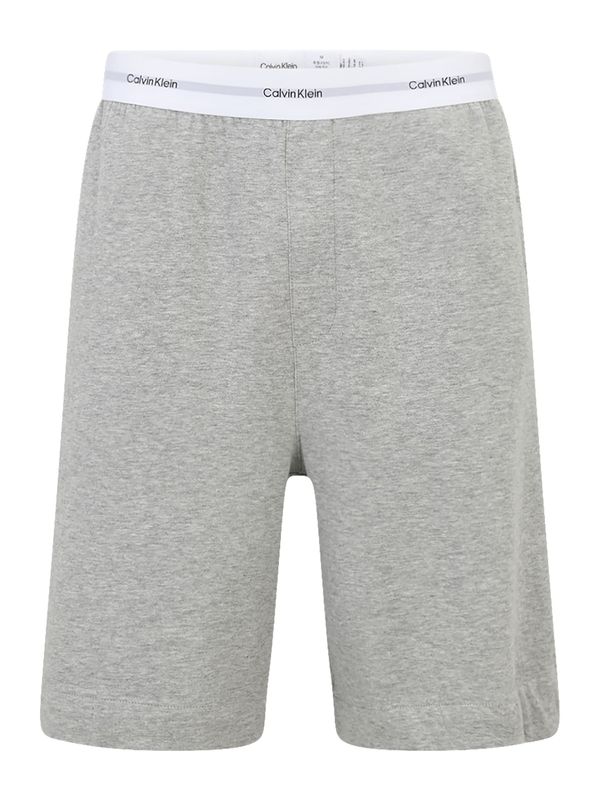 Calvin Klein Underwear Calvin Klein Underwear Pidžama hlače  siva / bijela