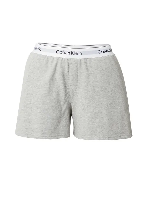 Calvin Klein Underwear Calvin Klein Underwear Pidžama hlače  siva melange / crna / bijela
