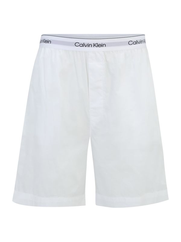 Calvin Klein Underwear Calvin Klein Underwear Pidžama hlače  svijetlosiva / crna / bijela