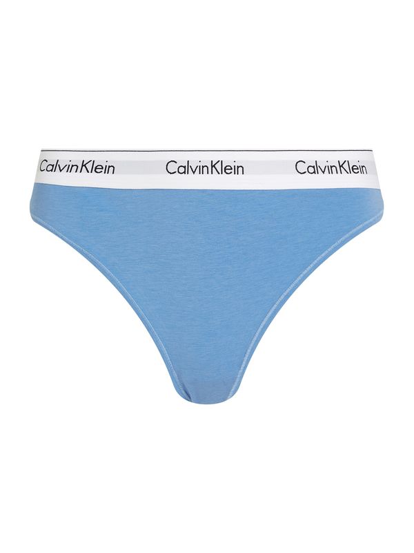 Calvin Klein Underwear Plus Calvin Klein Underwear Plus Tanga gaćice  svijetloplava / crna / bijela