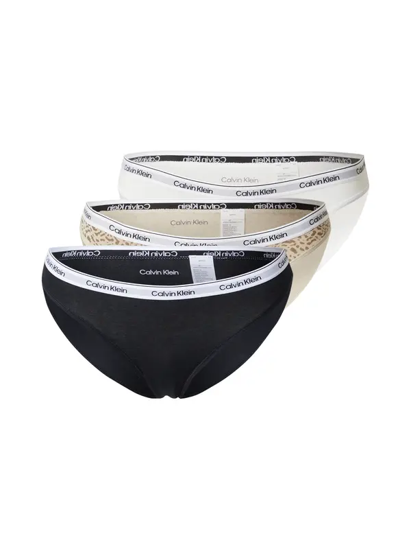 Calvin Klein Underwear Calvin Klein Underwear Slip  bež / smeđa / crna / bijela