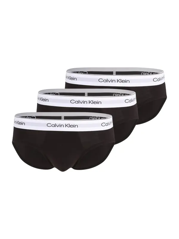 Calvin Klein Underwear Calvin Klein Underwear Slip  crna / bijela