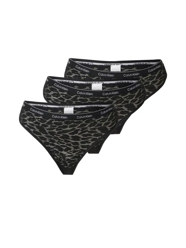 Calvin Klein Underwear Calvin Klein Underwear Slip  crna / bijela