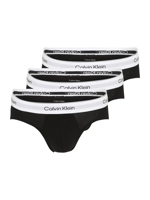 Calvin Klein Underwear Calvin Klein Underwear Slip  crna / bijela