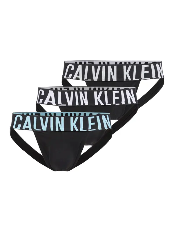 Calvin Klein Underwear Calvin Klein Underwear Slip 'Intense Power'  nebesko plava / svijetlosiva / crna / bijela