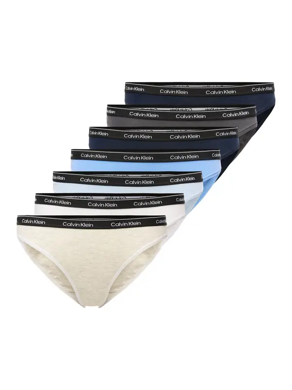 Calvin Klein Underwear Calvin Klein Underwear Slip  mornarsko plava / nebesko plava / svijetloplava / siva / vuneno bijela / bijela melange