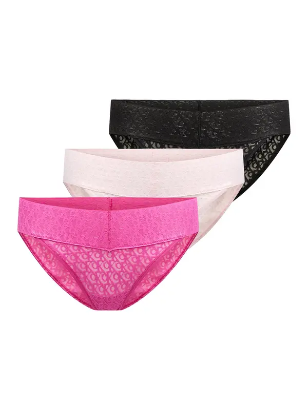 Calvin Klein Underwear Calvin Klein Underwear Slip  orhideja bijela / roza / crna