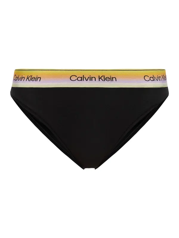Calvin Klein Underwear Calvin Klein Underwear Slip 'Pride'  pastelno zelena / pastelno ljubičasta / narančasta / crna