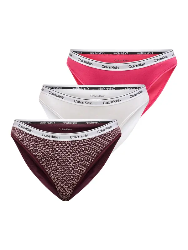 Calvin Klein Underwear Calvin Klein Underwear Slip  roza / bordo / bijela