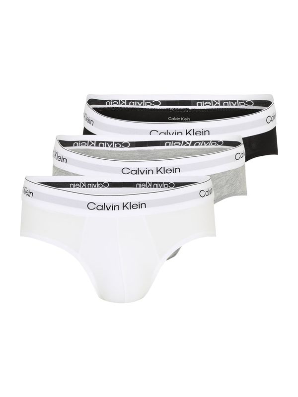 Calvin Klein Underwear Calvin Klein Underwear Slip  siva melange / crna / prljavo bijela