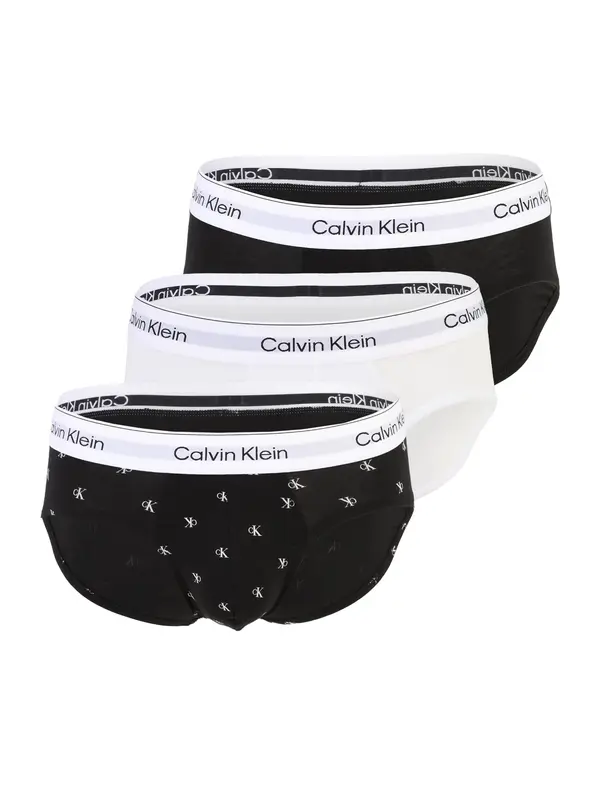 Calvin Klein Underwear Calvin Klein Underwear Slip  svijetlosiva / crna / prljavo bijela