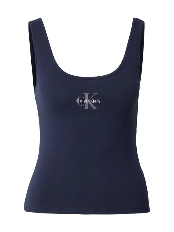 Calvin Klein Underwear Calvin Klein Underwear Spavaćica  mornarsko plava / siva / bijela