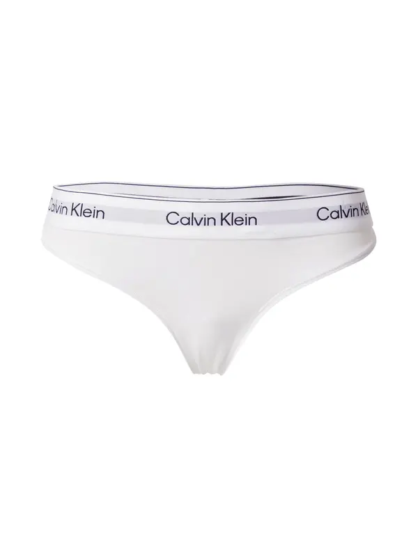 Calvin Klein Underwear Calvin Klein Underwear Tanga gaćice  crna / bijela