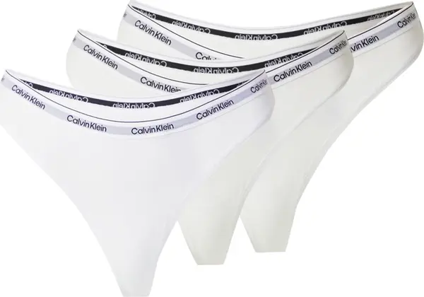 Calvin Klein Underwear Calvin Klein Underwear Tanga gaćice  crna / bijela / bijela