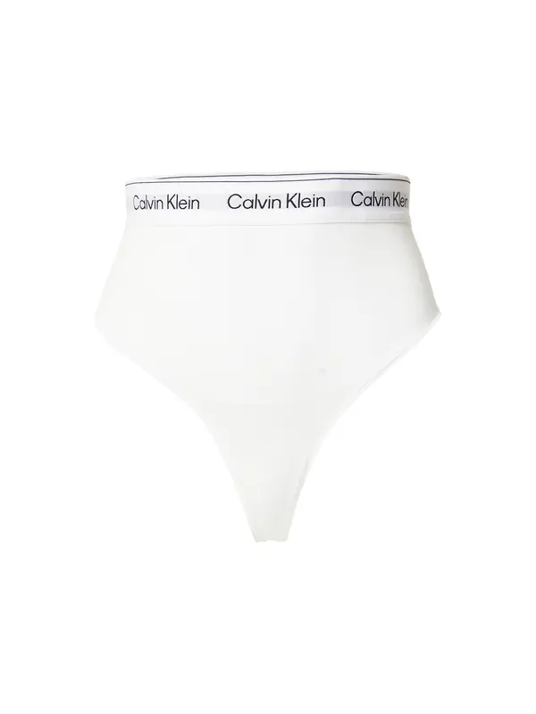 Calvin Klein Underwear Calvin Klein Underwear Tanga gaćice  crna / bijela