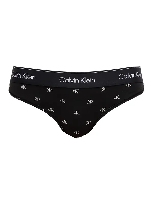 Calvin Klein Underwear Calvin Klein Underwear Tanga gaćice  crna / bijela