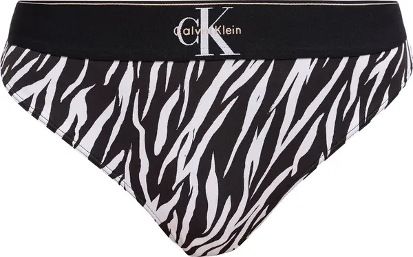 Calvin Klein Underwear Calvin Klein Underwear Tanga gaćice  crna / bijela