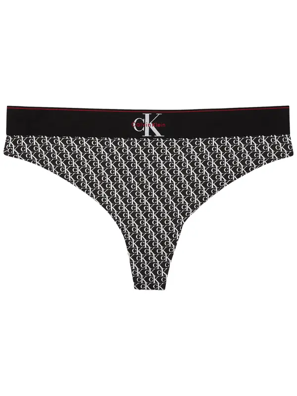 Calvin Klein Underwear Calvin Klein Underwear Tanga gaćice  crvena / crna / bijela