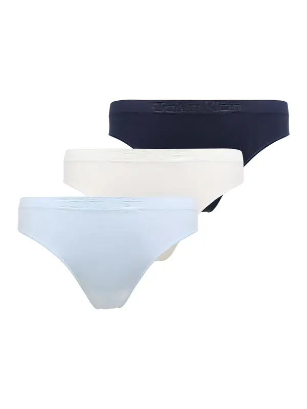 Calvin Klein Underwear Calvin Klein Underwear Tanga gaćice  mornarsko plava / pastelno plava / bijela