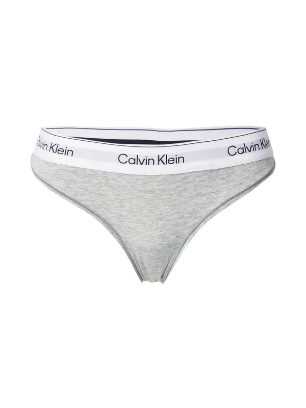 Calvin Klein Underwear Calvin Klein Underwear Tanga gaćice  mornarsko plava / svijetlosiva / siva melange / bijela