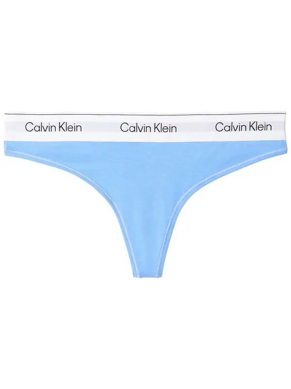 Calvin Klein Underwear Calvin Klein Underwear Tanga gaćice  nebesko plava / svijetlosiva / crna / bijela