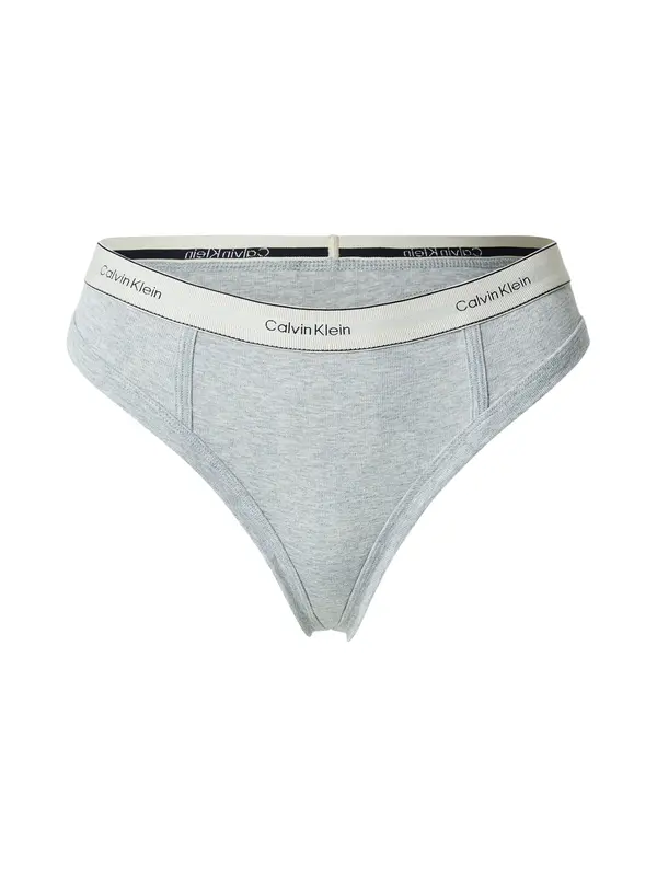 Calvin Klein Underwear Calvin Klein Underwear Tanga gaćice  siva / crna / bijela
