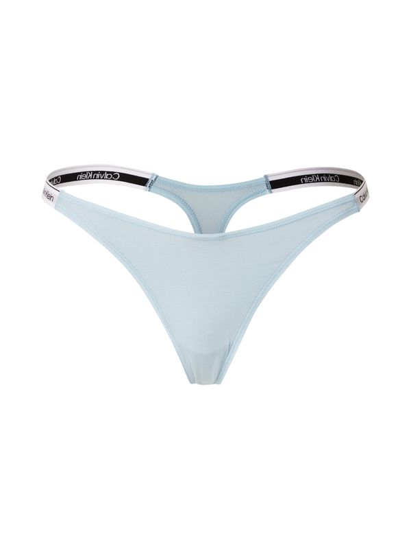 Calvin Klein Underwear Calvin Klein Underwear Tanga gaćice  svijetloplava / crna / bijela