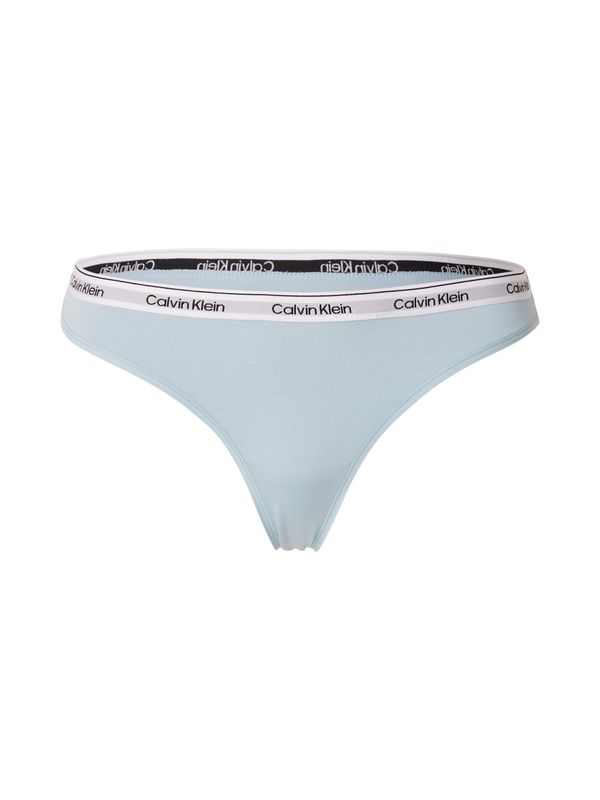 Calvin Klein Underwear Calvin Klein Underwear Tanga gaćice  svijetloplava / siva / crna / bijela