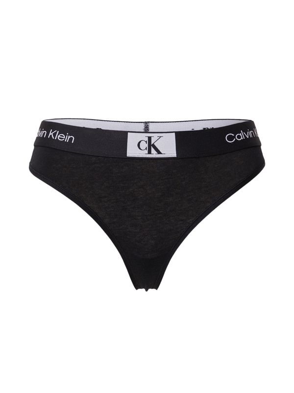 Calvin Klein Underwear Calvin Klein Underwear Tanga gaćice  svijetlosiva / crna