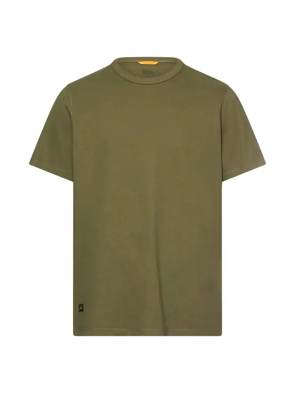 CAMEL ACTIVE CAMEL ACTIVE Majica  ecru/prljavo bijela / maslinasta / narančasta