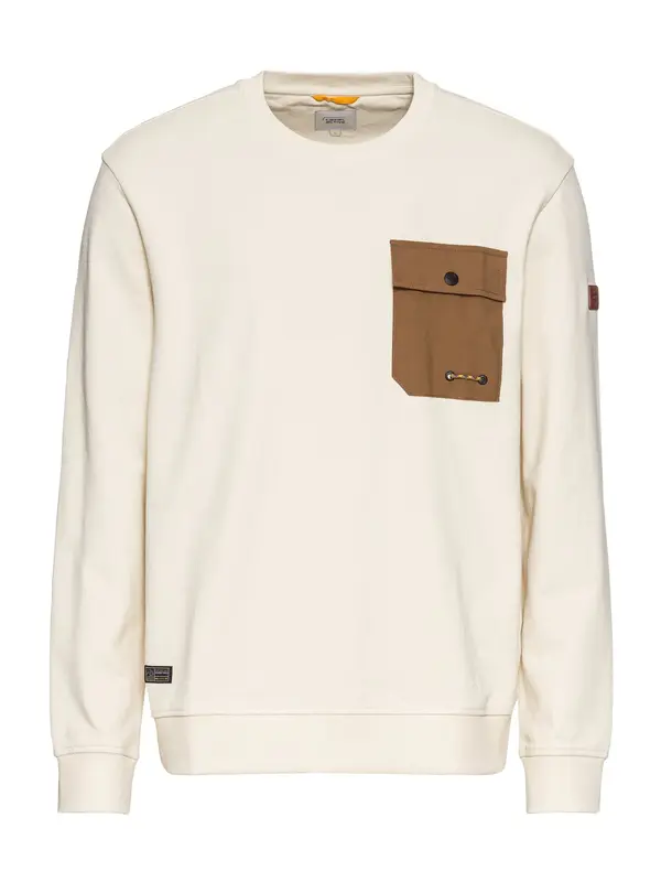 CAMEL ACTIVE CAMEL ACTIVE Sweater majica  boja pijeska / sepija