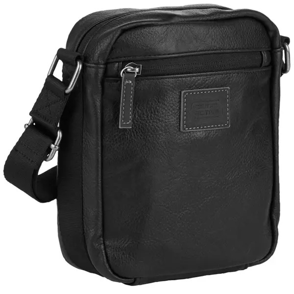 CAMEL ACTIVE CAMEL ACTIVE Torba preko ramena 'Traces'  crna