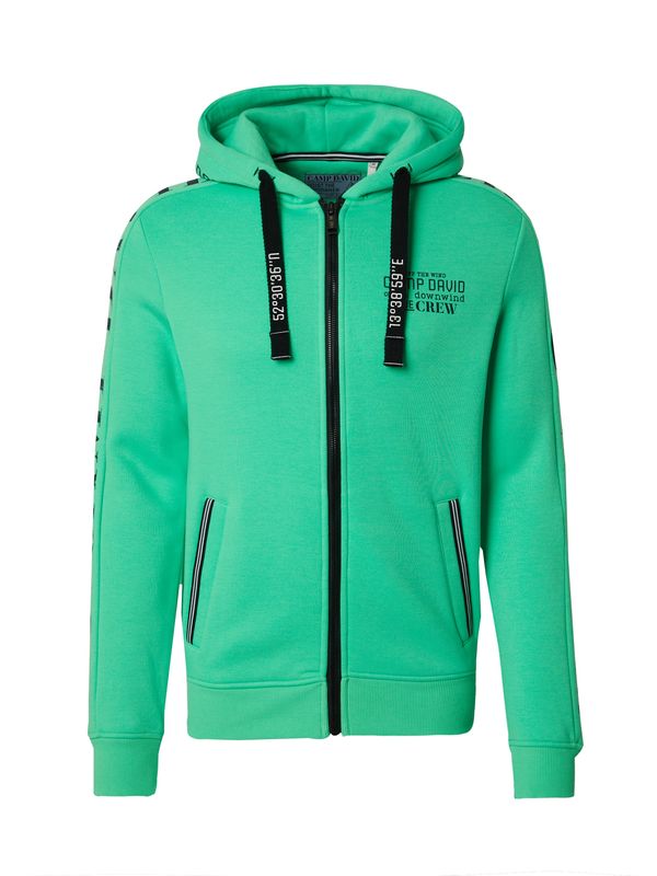 CAMP DAVID CAMP DAVID Gornji dio trenirke  morsko plava / zelena