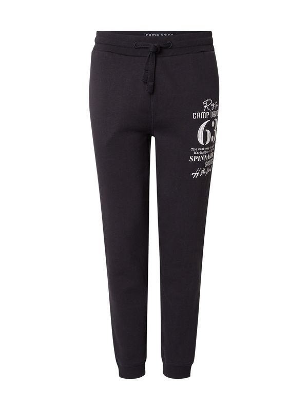 CAMP DAVID CAMP DAVID Hlače  mornarsko plava / bijela