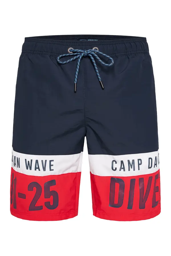 CAMP DAVID CAMP DAVID Kupaće hlače  plava / crvena / bijela