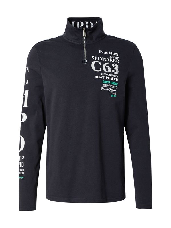 CAMP DAVID CAMP DAVID Majica  mornarsko plava / bijela