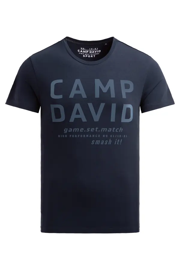 CAMP DAVID CAMP DAVID Majica  morsko plava