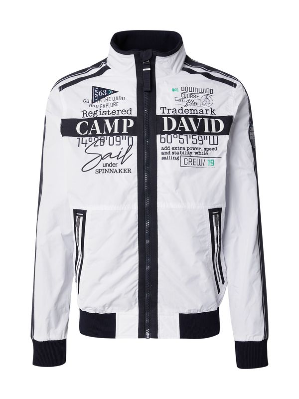 CAMP DAVID CAMP DAVID Prijelazna jakna  noćno plava / bijela