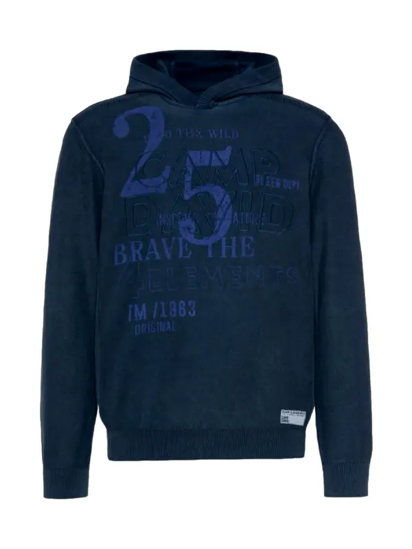 CAMP DAVID CAMP DAVID Pulover 'Brave The Element II'  tamno plava