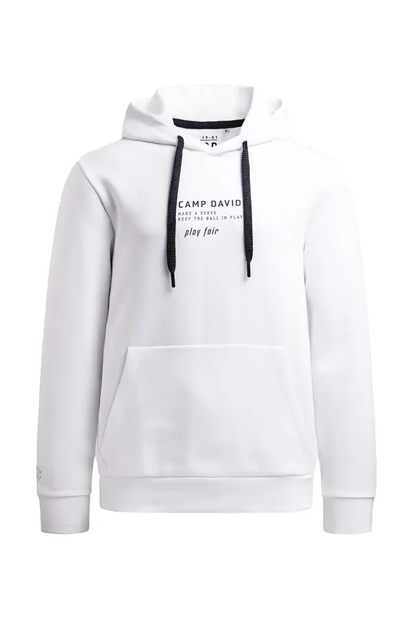 CAMP DAVID CAMP DAVID Sweater majica  morsko plava / travnato zelena / bijela