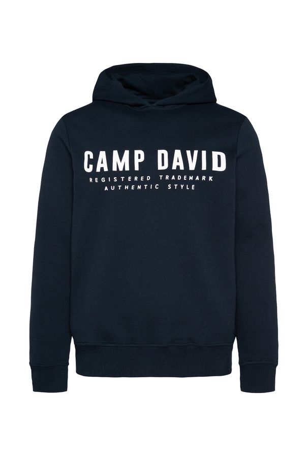 CAMP DAVID CAMP DAVID Sweater majica  noćno plava / bijela