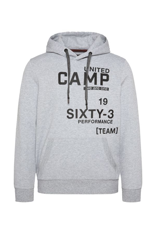 CAMP DAVID CAMP DAVID Sweater majica  siva melange / crna