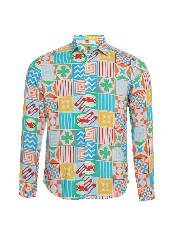 Campus Sutra Campus Sutra Košulja 'Charles'  miks boja