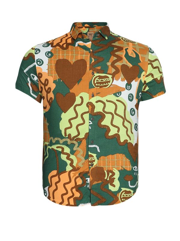 Campus Sutra Campus Sutra Košulja 'Dax'  miks boja