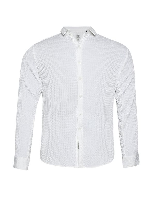 Campus Sutra Campus Sutra Košulja 'Hugo'  bijela