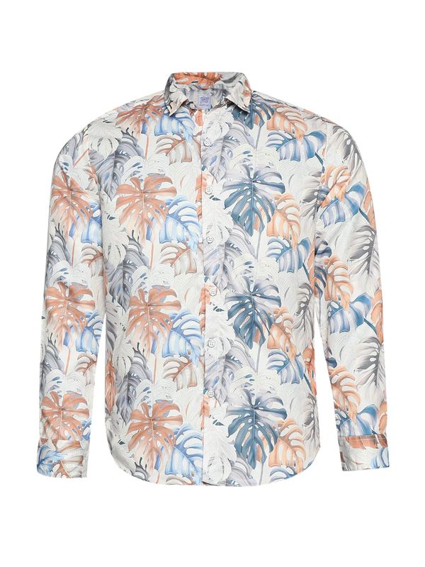 Campus Sutra Campus Sutra Košulja 'Ibrahim'  ecru/prljavo bijela / svijetloplava / tamno plava / svijetlosiva / svijetlonarančasta