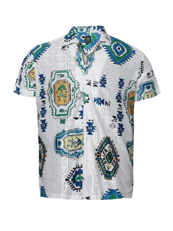 Campus Sutra Campus Sutra Košulja ' Kane '  miks boja / bijela