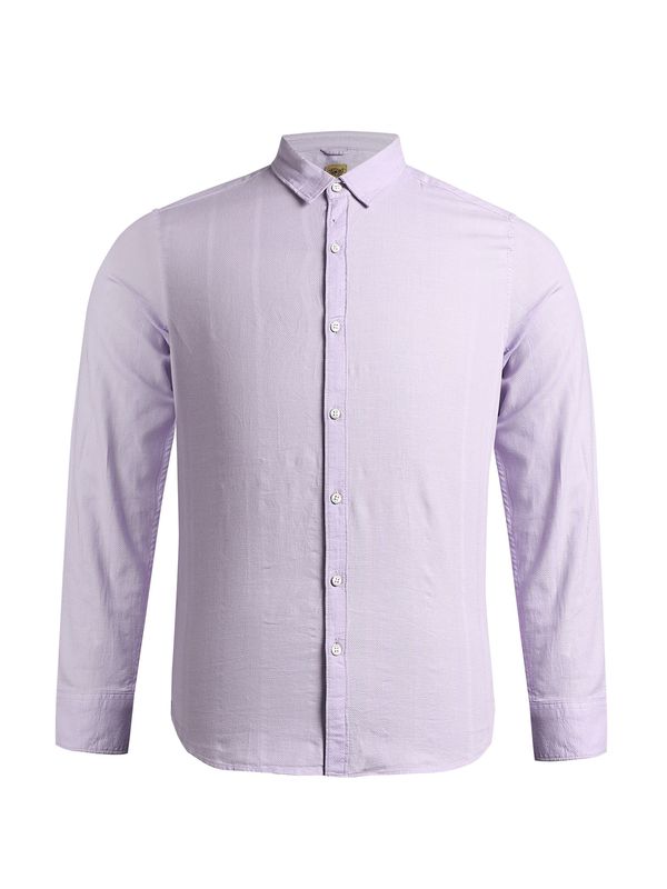 Campus Sutra Campus Sutra Košulja 'Lane'  purpurna